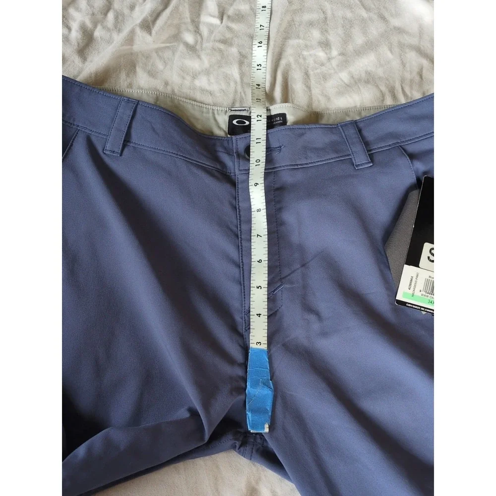 NWT Oakley Hazardous Golf Tailored Fit Pants Sz 34X32 Actual 35X31 Blue